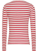 TOMMY JEANS Longsleeve in Weiß/ Rot