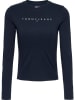 TOMMY JEANS Longsleeve in Dunkelblau