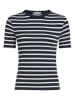 Tommy Hilfiger Shirt in Dunkelblau/ Weiß