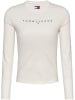 TOMMY JEANS Koszulka w kolorze kremowym