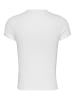 TOMMY JEANS Koszulka w kolorze białym