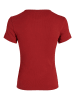 TOMMY JEANS Koszulka w kolorze bordowym
