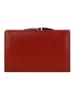 Wojas Leder-Geldbörse in Rot - (B)12 x (H)8 x (T)2 cm