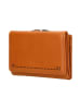 Wojas Leder-Geldbörse in Hellbraun - (B)12 x (H)8 x (T)2,5 cm