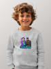 WOOOP Bluza "Joker et Batman" w kolorze szarym
