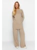 trendyol 2tlg. Outfit in Hellbraun