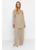 trendyol 2tlg. Outfit in Hellbraun