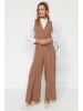 trendyol 2tlg. Outfit in Hellbraun