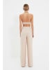 trendyol Marlenehose in Beige