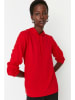 trendyol Hoodie in Rot