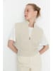 trendyol Pullunder in Creme