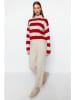 trendyol 2tlg. Outfit in Beige/ Rot