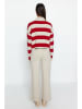 trendyol 2tlg. Outfit in Beige/ Rot
