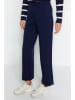 trendyol 2-delige outfit donkerblauw/crème