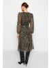 trendyol Kleid in Khaki/ Schwarz