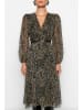 trendyol Kleid in Khaki/ Schwarz