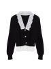 trendyol Vest zwart/wit