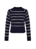 trendyol Trui donkerblauw/beige
