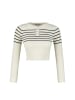 trendyol Pullover in Creme/ Dunkelblau
