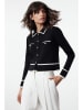 trendyol Vest zwart/wit