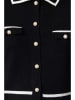 trendyol Cardigan in Schwarz/ Weiß
