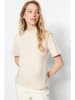 trendyol 2-delige set: shirts beige/donkerbruin