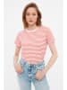 trendyol Shirt rood/wit