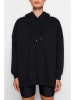 trendyol Hoodie zwart/grijs