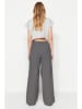 trendyol Marlenehose in Grau