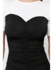 trendyol Bluse in Schwarz/ Weiß