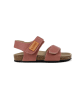 KAVAT Leder-Sandalen "Bomhus" in Rosa