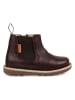 KAVAT Leder-Chelsea-Boots "Nymölla EP" in Dunkelbraun