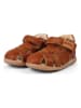 KAVAT Leren enkelsandalen "Rullsand EP" bruin