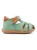 KAVAT Leder-Halbsandalen "Rullsand EP" in Mint
