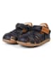 KAVAT Leren enkelsandalen "Rullsand EP" donkerblauw