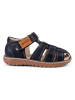 KAVAT Leren enkelsandalen "Hällevik EP" donkerblauw