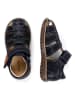 KAVAT Leren enkelsandalen "Hällevik EP" donkerblauw