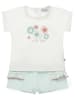 Dirkje 2-delige outfit wit/groen