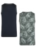 Koko Noko 2-delige set: tops donkerblauw/groen