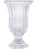 Clayre & Eef Vaas transparant - (H)19 x Ø 12 cm