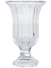Clayre & Eef Vaas transparant - (H)19 x Ø 12 cm