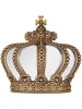 Clayre & Eef Wanddekoration "Krone" in Gold - (B)25 x (H)24 cm