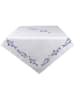 Clayre & Eef Tafelkleed wit/blauw - (L)100 x (B)100 cm