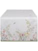 Clayre & Eef Tafelkleed wit/roze - (L)140 x (B)50 cm