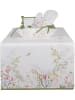 Clayre & Eef Tafelkleed wit/roze - (L)140 x (B)50 cm