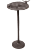 Clayre & Eef Vogelvoederschaal zwart - (B)23 x (H)52 x (D)25 cm