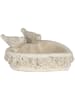 Clayre & Eef Vogel-Fressnapf in Creme - (B)24 x (H)11 x (T)24 cm