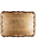 Clayre & Eef Tablett in Gold - (L)40 x (B)30 cm