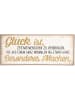 Clayre & Eef Textschild in Creme/ Gold - (B)30 x (H)13 cm