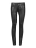 Herrlicher Leren broek zwart